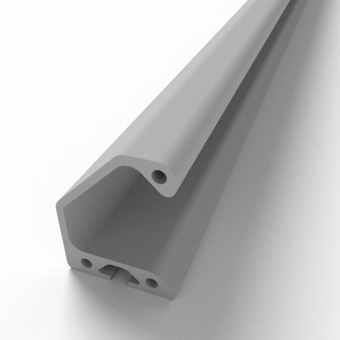 Aluminium profile Grip rail profile slot 5